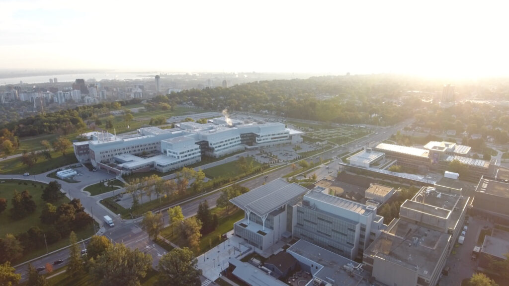 Aerial view of Mohawk College