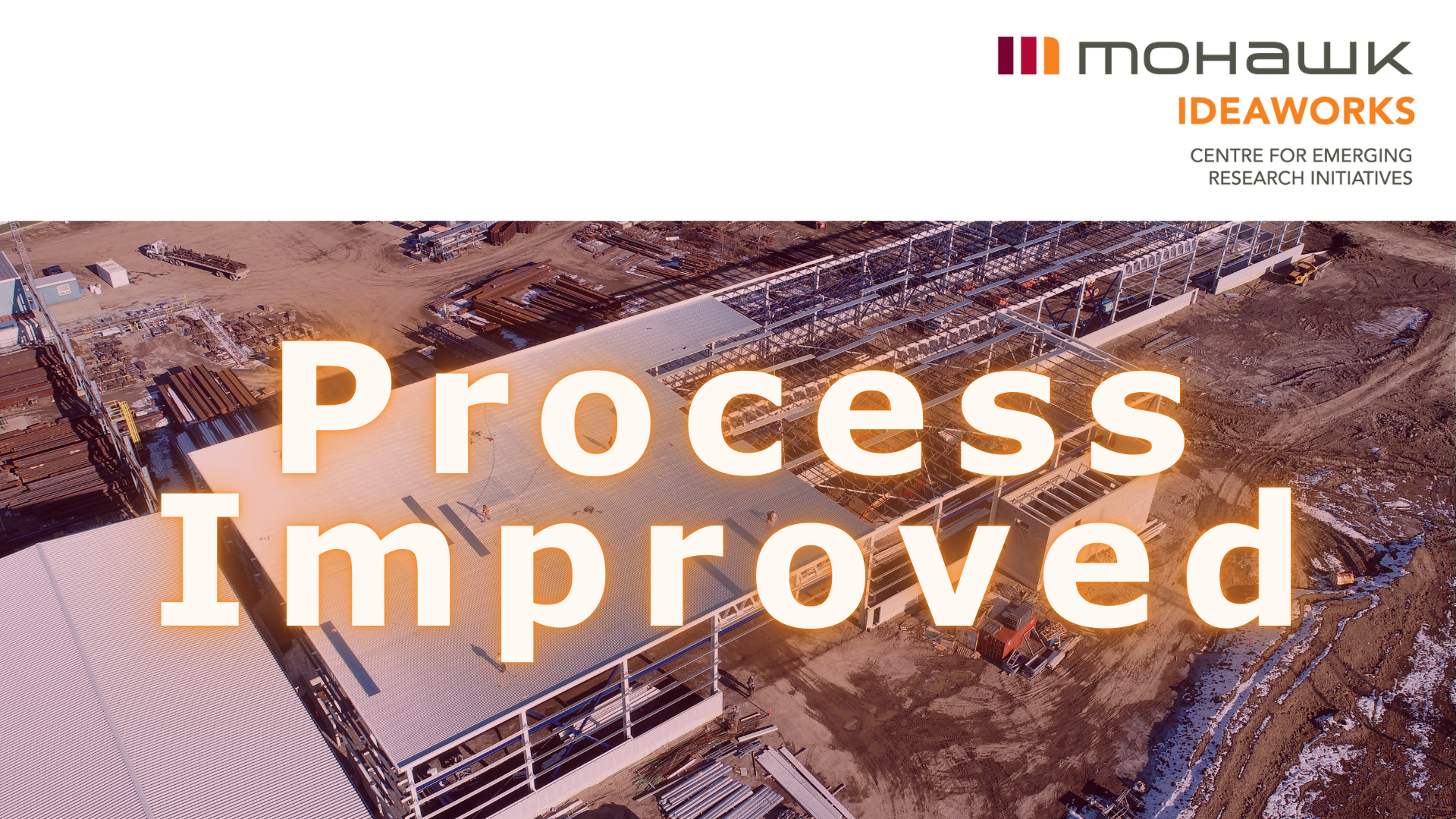 Process Improved text on warehouse background - CERI Case Study