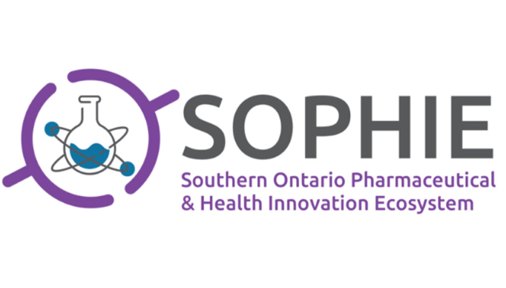 Logo, Southern Ontario Pharmaceutical & Health Innovation Ecosystem.