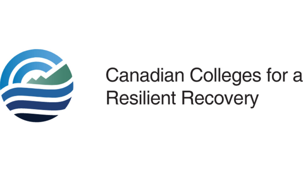Logo, Canadian Colleges for a Resilient Recovery.
