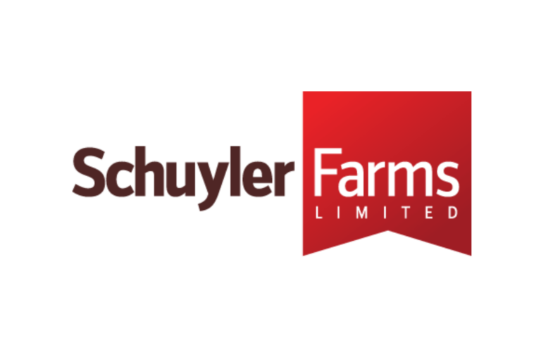 Logo, Schuyler Farms.
