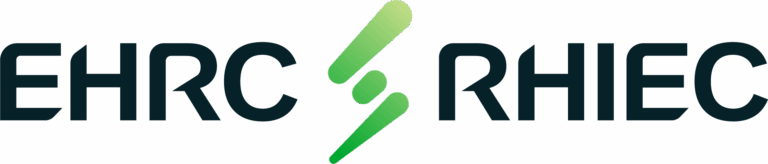 Logo, Electricity Human Resources Canada (EHRC), bilingual.